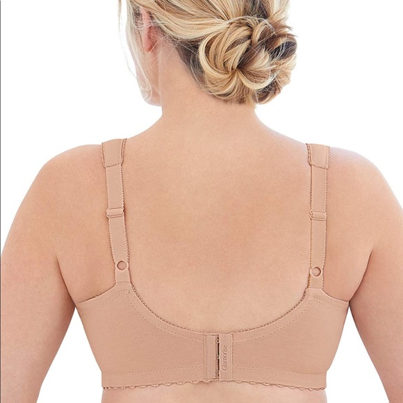 Glamorise Cotton Blend Support Bra 44J NWOT - Picture 2 of 9